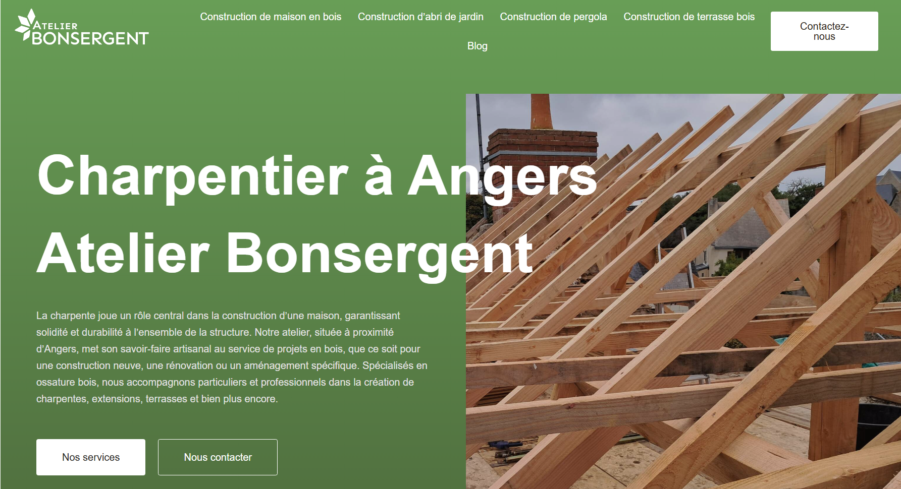Site Vitrine Atelier Bon Sergent